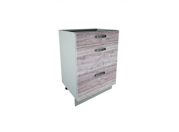  Кухонный шкаф-стол Alesia 3S/40-F1 дуб анкона