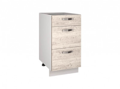 Кухонный шкаф-стол Alesia 3S/40-F1 сосна винтаж