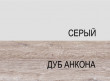  Кухонный шкаф настенный Alesia 2DG/60-F1 дуб анкона