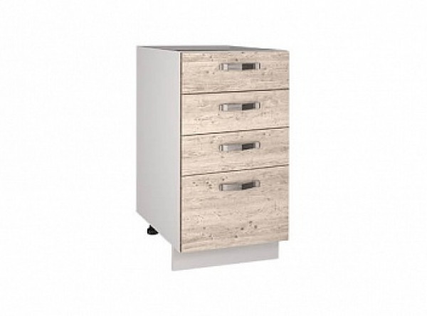  Кухонный шкаф-стол Alesia 4S/40-F1 сосна винтаж