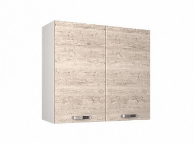 Кухонный шкаф настенный Alesia 2D/80-F1 сосна винтаж