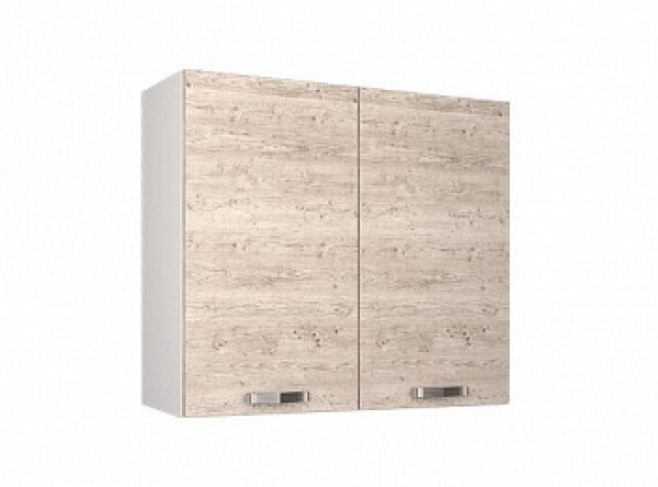  Кухонный шкаф настенный Alesia 2D/80-F1 сосна винтаж