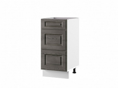 Grand, шкаф-стол 3S/40-46 (серый / дуб йорк серый)