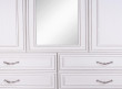  Шкаф Tiffany 3D4S с зеркалом вудлайн кремовый