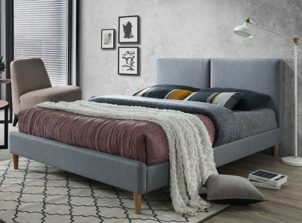  Кровать SIGNAL Acoma (160*200) серый/дуб