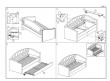  Кровать SIGNAL Alessia (90*200) серый/дуб