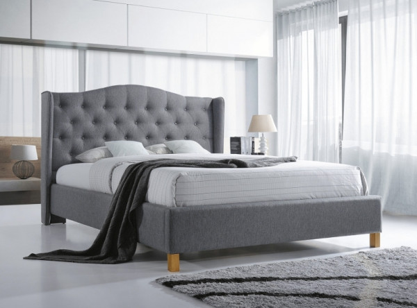  Кровать SIGNAL Aspen (180*200) серый