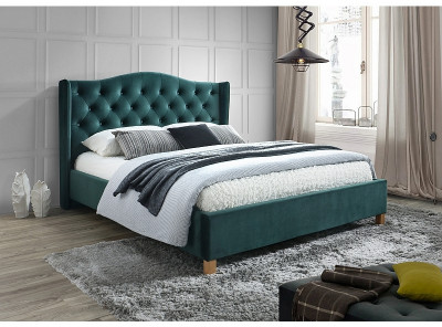 Кровать SIGNAL Aspen Velvet (160*200) зеленый