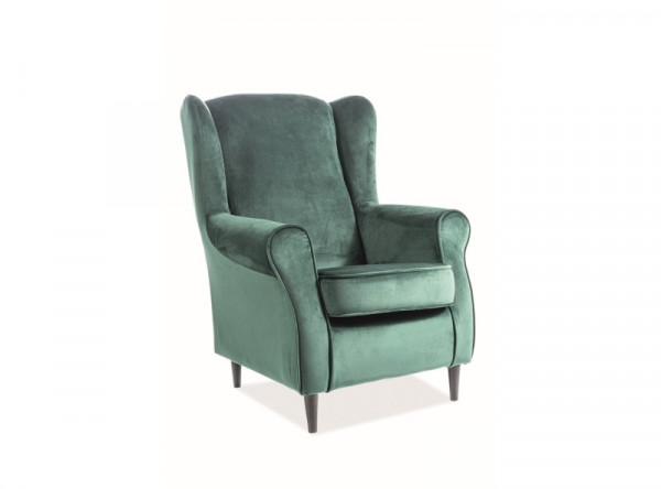  Кресло SIGNAL Baron Velvet зеленый