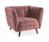 Кресло SIGNAL Castello 1 Velvet античный розовый