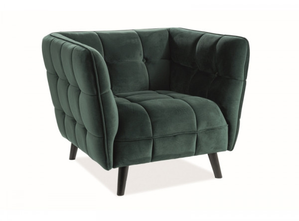  Кресло SIGNAL Castello 1 Velvet зеленый
