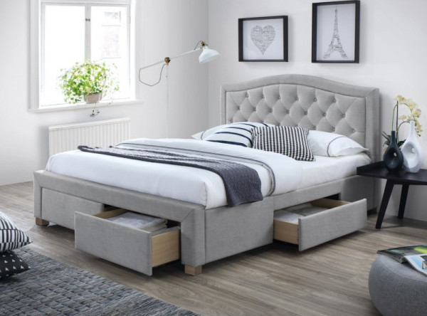  Кровать SIGNAL Electra (140*200) серый/дуб