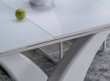  Обеденный стол SIGNAL Faro 120 раскладной, белый, 120-160/80/76