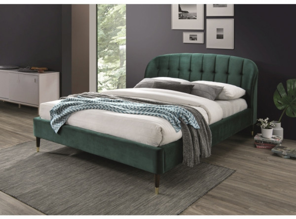  Кровать SIGNAL Liguria Velvet (160*200) зеленый