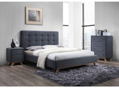 Кровать SIGNAL Melissa (160*200)  серый