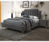 Кровать SIGNAL Monako Velvet (160*200) серый