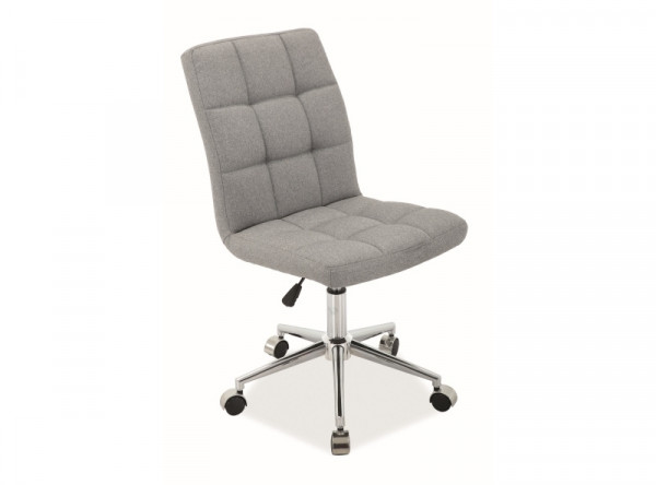  Кресло компьютерное SIGNAL Q-020 серый/хром