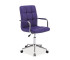 Кресло компьютерное SIGNAL Q-022 фиолетовый/хром