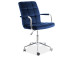 Кресло компьютерное SIGNAL Q-022 Velvet темно-синий/хром