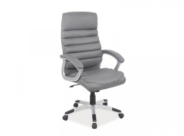  Кресло компьютерное SIGNAL Q-087 серый/хром