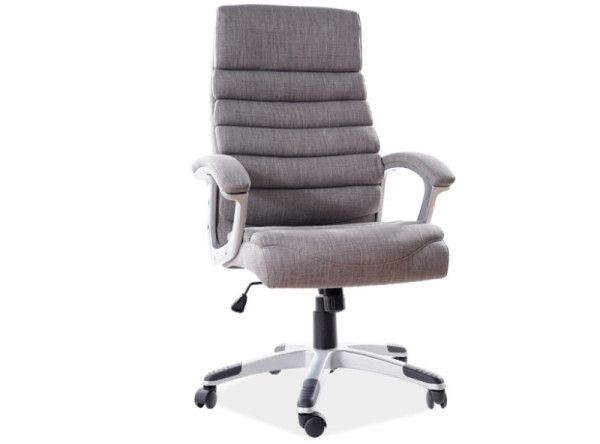  Кресло компьютерное SIGNAL Q-087 tkanina серый/хром