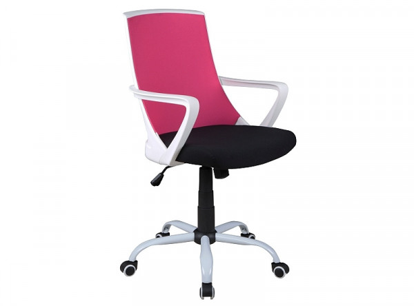  Кресло компьютерное SIGNAL Q-248 черный+розовый/серый