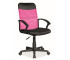 Кресло компьютерное SIGNAL Q-702 черный+розовый/черный