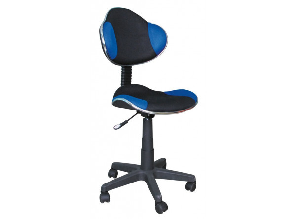  Кресло компьютерное SIGNAL Q-G2 черный+синий/черный
