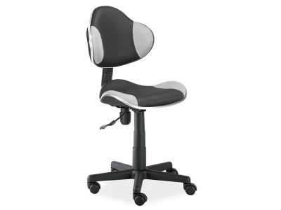 Кресло компьютерное SIGNAL Q-G2 серый+черный/черный