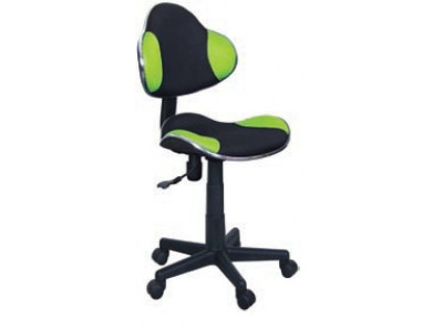 Кресло компьютерное SIGNAL Q-G2 зеленый+черный/черный