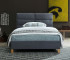 Кровать SIGNAL Sierra Velvet (120*200) серый/дуб