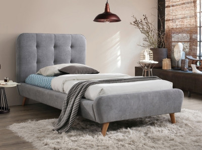 Кровать SIGNAL Tiffany (90*200) серый