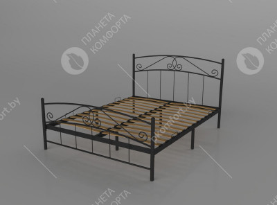 Кровать Эстелла (90*200) черный