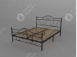  Кровать Анжелика (140*200) серый