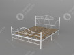  Кровать Анжелика (90*200) серый