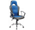Кресло компьютерное SIGNAL Q-033 синий/хром