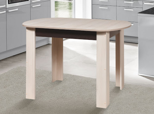  Обеденный стол Мебель-Класс Леон-2 (венге/дуб шамони)